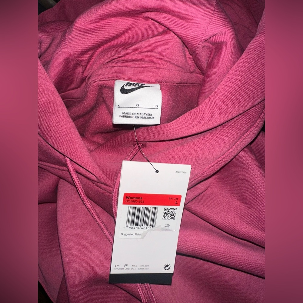 BNWT Nike Women Oversized Pullover Hoodie - Picture 6 of 7